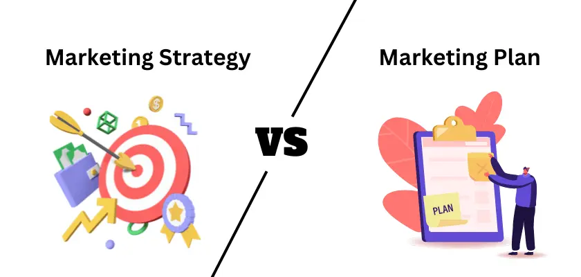 الفرق بين الخطة التسويقية والاستراتيجية التسويقية